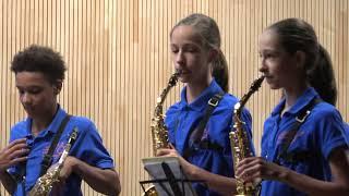 Fanfare des Jeunes Prince Henri Bonnevoie plays at Diffwinds 2023