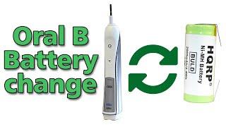 Oral B Triumph Professional Care battery replacement.