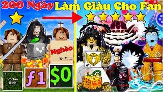 [BloxFruit] 200 Ngày Giúp Fan Làm Giàu Thức Tỉnh Mochi Sở Hữu Leopard Tộc Full Gear