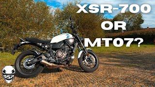 Yamaha XSR 700 Review // Would I Buy THIS or MT-07? // 4K