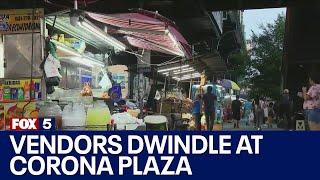 Vendors dwindle at Corona Plaza despite compromise