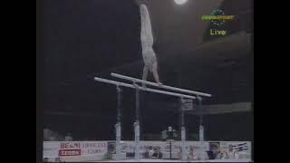 Marius Urzica (ROM) - Europeans 1994 - Team Competition - Parallel Bars