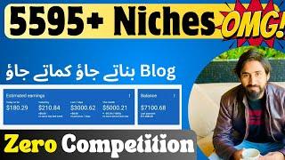 Best Multi Niche Blogging For USA Beginners 2024  - Research Ideas Low Competition and High Earning