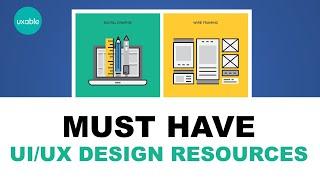 Free UI/UX Design Resources | Must have Design Resources