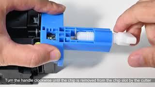 HP cartridge chip replacement tool