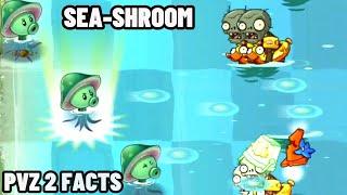 facts about NEW PLANT Sea-shroom from PvZ 2 - Plants vs. Zombies 2