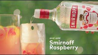 Lemonade meets Smirnoff Raspberry!