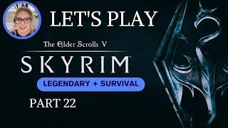 Let's Play Skyrim Legendary + Survival | Part 32 | Faldar's Tooth