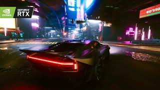 ⁴ᴷ⁶⁰ Cyberpunk 2077 - RTX™3090 - Free Roam Driving Gameplay [PC] ULTRA Max Settings [4K]