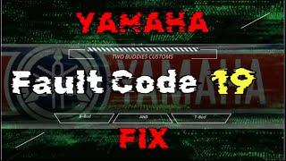 Yamaha FI fault code 19 fix R6 R1 & other models