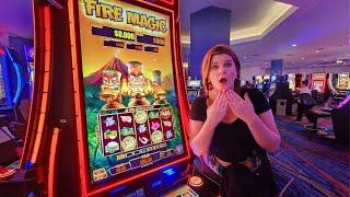 I Finally Hit the Super Rare Bonus on the NEW Fire Magic Slot Machine!