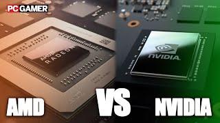 AMD VS Nvidia | Next-gen GPU BATTLE ROYALE | PCGamer