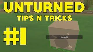 Unturned Tips And Tricks #1