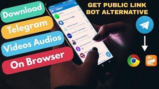 File To Link Bot Telegram | Convert File Into Link | Telegram Link Generator | Telegram Bot