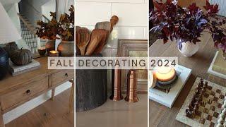 FALL DECORATE WITH ME 2024 | FALL DECORATING IDEAS