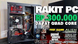 RAKIT PC 300RB Masih Bisa Main Game TANPA VGA | #RAKITPC 01