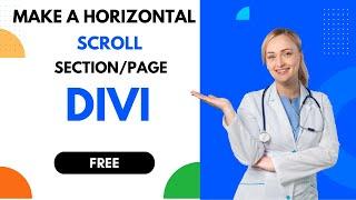 Make a Horizontal Scroll Section/Page in Divi FREE | Horizontal Sliding (Urdu &Hindi)