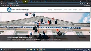 Tutorial Membuat Website Sekolah dengan PHP dan MySQL | Beranda #12