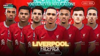 Liverpool Facepack Update Efootball Pes 2021 & FL24 (SIDER) PC