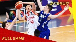 China v Finland - CL 9-12 - Full Game - FIBA U17 World Championship 2016