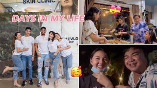 empty skin clinic tour, friends react to my new nose & shabu shabu at home | Lovely Geniston