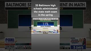 Democrat-run city sees massive dip in math proficiency among its high school students #shorts