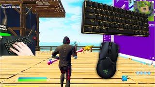 RK61 (Clicky) Mechanical Keyboard ASMR ChillSatisfying Gameplay Fortnite Smooth 240FPS