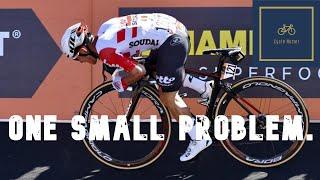 Caleb Ewan's Position: One SMALL Problem. (Cycling Analysis)