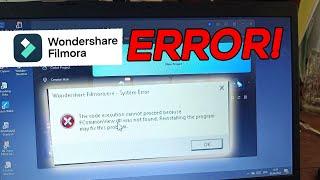 Cara mengatasi [How to Fix] FCommonView.dll ffwsregister.dll Not Found. Filmora 12  Error - Yunan NF