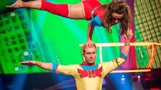 Ian 'H' Watkins' Trapeze performance to 'Holding Out For A Hero' - Tumble: Grand Final - BBC