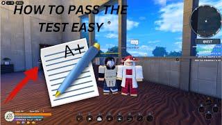 (ROBLOX NINJA TIME) HOW TO PASS JONIN ELITE EXAM TEST