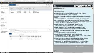 38 VPC Troubleshooting Scenarios AWS TUTORIAL CERTIFIED SOLUTIONS ARCHITECT ASSOCIATE COURSE