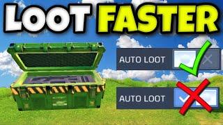 HOW TO LOOT FASTER in BATTLE ROYALE!! | CALL OF DUTY MOBILE | SOLO VS SQUADS