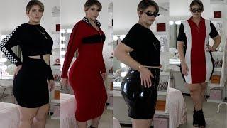 PLUS SIZE MOTORSPORT INSPIRED FASHION NOVA CURVE TRY-ON HAUL // with Curve Model DANI DMC