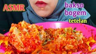 asmr bakso bogem tetelan pedas | asmr bakso bogem mercon| asmr Indonesia