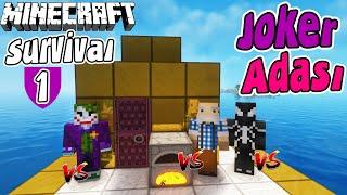 MiNECRAFT SURVİVAL JOKERLERİN ADASI - SuperAbuzi Minecraft Videoları