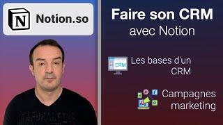 Faire son CRM avec Notion