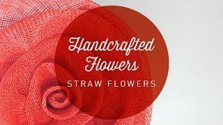 Hat Classes - Straw Flowers