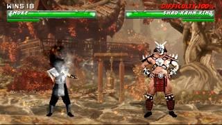 Mortal Kombat Project Solano Edition 2024 - MK1 SMOKE Gameplay Playthrough