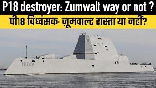 P18 destroyer: Zumwalt way or not ?