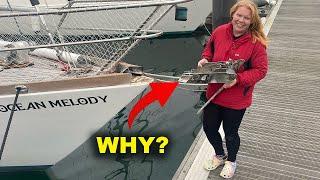 Removing an Important Boat Part - What Could Go Wrong?