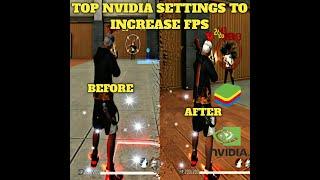 NVIDIA Control Panel OPTIMIZE For BlueStacks5 Speed Up | Fix Lag | Boost FPS | 99% Headshot Settings