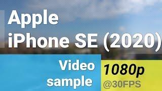 Apple iPhone SE (2020) 1080p@30fps video sample