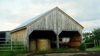 "The 24X24 Simple Garage Barn" - 2 to 4 Bay Garage Barn - 6 Sizes & DIY Kits Available