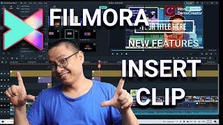 How to INSERT a Video In Wondershare Filmora X?