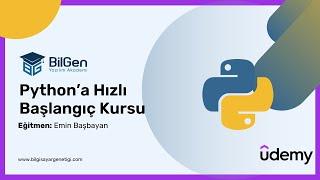 Yeni ÜCRETSİZ Udemy Kursu Yayında! -  Python’a Hızlı Başlangıç Kursu - Temel Python Eğitimi 