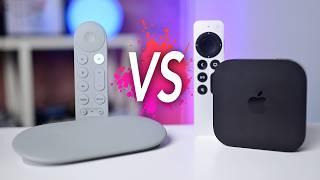 Apple TV 4K vs Google TV Streamer Which ONE is BEST for You in 2024?