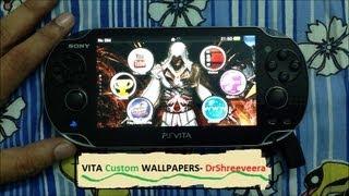 PS VITA- Stunning CUSTOM Wallpapers to Categorize apps with LINKS to download Themes