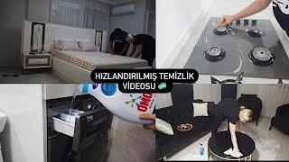 HIZLANDIRILMIŞ TEMİZLİK VİDEOSU!  | SESSİZ VLOG |