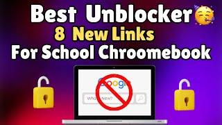 BEST Unblocker For SCHOOL Chromebook (2024) || Best WORKING Proxy For SCHOOL (2024)